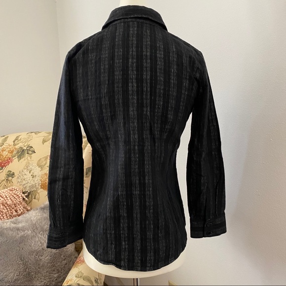 Theory Plaid Button Down - Picture 2 of 6